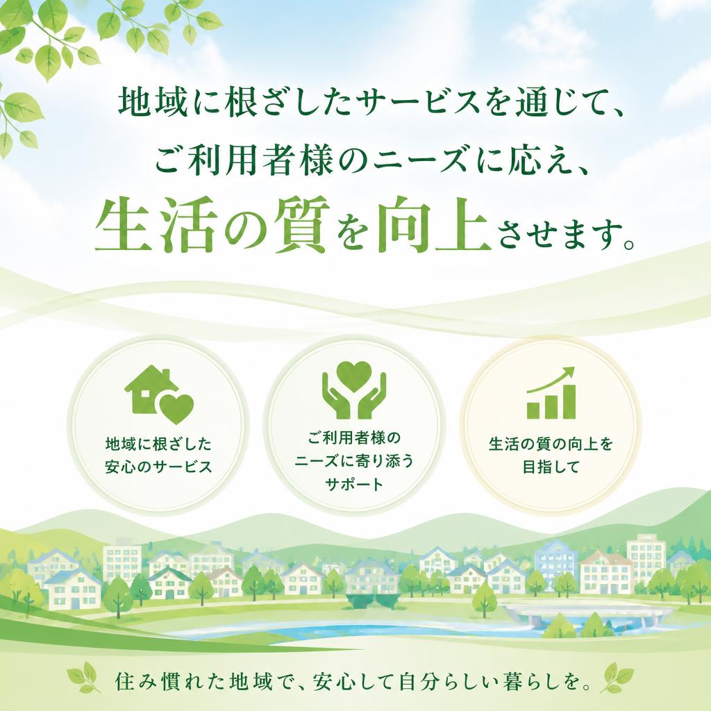 地域密着型サービスの特徴